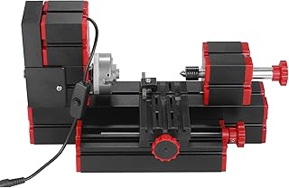 Mini tour morelian 9 en 1 à installer soi-même, multifonctionnel avec moteur adaptateur multi-usage, ponceuse, scie sauteuse, perçage des métaux, tour à bois plastique, perçage, ponçage et tour rotatif. Diaytar : Faites des achats intelligents en quelques clics