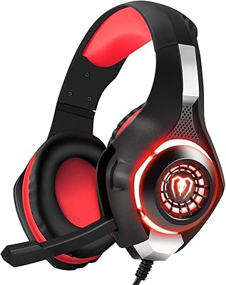 Casque de jeu stéréo à réduction de bruit skido deep bass avec microphone