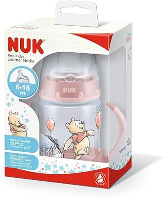 Bouteille d'apprentissage nook first choice, 150 ml, motif winnie l'ourson, couleurs assorties