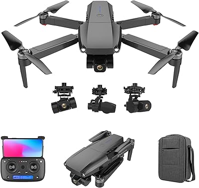 Drone gps professionnel 8k double caméra hd cardan 3 axes 5g
