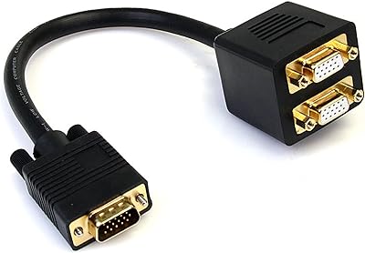 Startech.com câble vga vers répartiteur 1 pied - double moniteur vidéo m/f (vgaspl1vv)