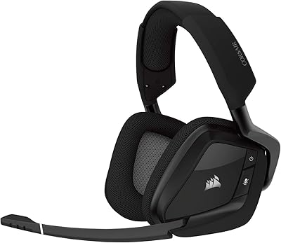 Casque de jeu sans fil corsair void pro rgb - casque avec son