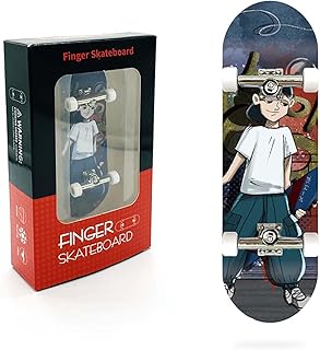 Milike mini finger skateboard games, touches professionnelles en bois d'érable et mouvement créatif