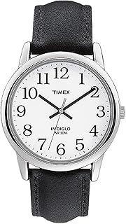 Montre à quartz pour homme, affichage analogique et bracelet en cuir - t20501