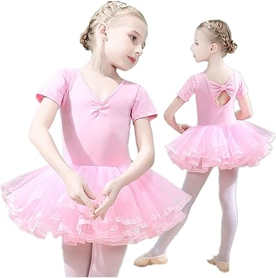 Justaucorps de ballet pour filles, vêtements de danse pour tout-petits, jupes plissées, bodys
