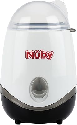 Chauffe-biberon et stérilisateur électrique 3 en 1 noby, une pièce, blanc