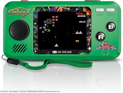 Ma console de jeu portable arcade galaga : 3 jeux intégrés