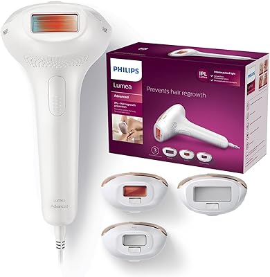 Philips lumea sc1999 appareil d'épilation avancé à lumière pulsée pour le visage, le corps