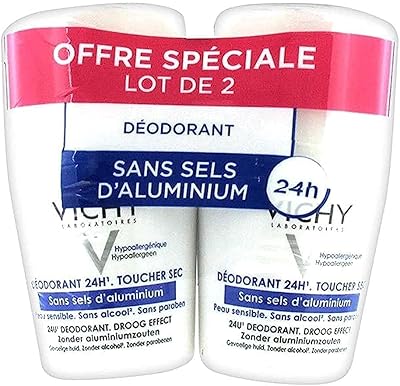 Deo sans aluminium roll-on lote 2 pz