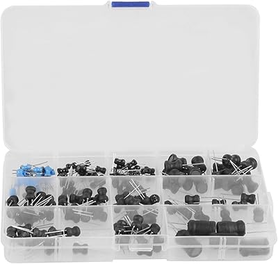 Kit assorti d'inducteurs hiizuki de 145 pièces, inductance de starter 10uh-10mh à 12