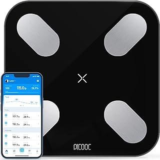 Balance corporelle intelligente picooc balance numérique imc pour salle de bain avec bluetooth