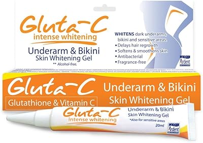Gel blanchissant winlip gluta-c pour aisselles et bikini, 20 ml