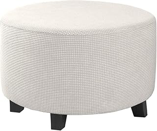 Housse de pouf extensible dksi lpgo housse de rangement ronde housses de chaise