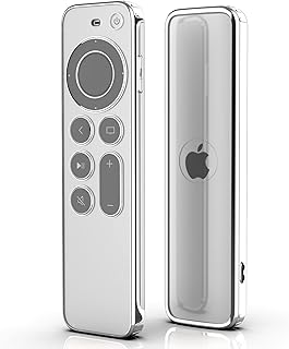 Goodrun coque souple compatible avec la télécommande apple tv siri 2021 2022, coque