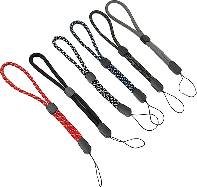 Wawasia 6 pièces bracelet réglable en nylon coloré pour caméra gopro