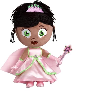 Poupée en peluche superway princess presto de 10" jouet éducatif