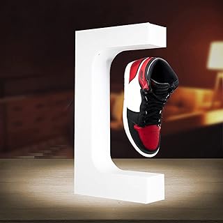 Flotgo sneaker levage magnétique affichage chaussure flotteur support magnétique acrylique rotatif support rotatif