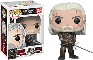 Figurine funko pop games 12134 witcher geralt, multicolore