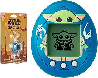 Tamagotchi nano utilisant l'édition force de bandai grogu | soulevez baby yoda