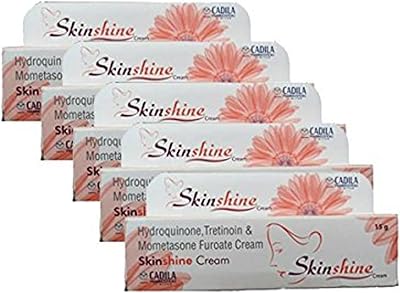 Crème bajaj skin shine - paquet de 5 (15 g chacun)