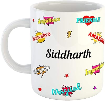 Tasse à café en céramique fantaisiste varish - cadeau de joyeux anniversaire, cadeau