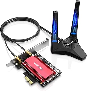 Adaptateur wifi wavlink ax wifi 6 3000mbps pcie avec bluetooth5.2 pour ordinateur