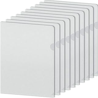 Dossiers en plastique transparents a4 de type l pour le stockage de documents