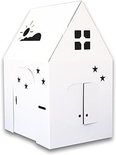Easy playhouse - art et artisanat pour enfants pour s'amuser en intérieur