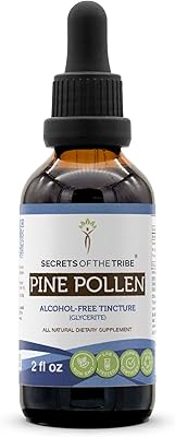 Secrets of the tribe teinture de pollen de pin sans alcool, pollen