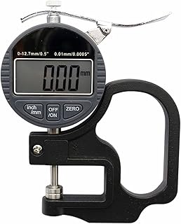 Jauge d'épaisseur numérique beauenty mini compteur d'épaisseur électronique portatif, instrument de mesure d'épaisseur