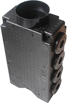 Toolae - plénum d'alimentation en air en pvc avec filtre pour plénum