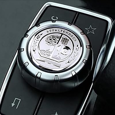 Autocollants en métal modifiés pour console centrale, bouton de commande multimédia, autocollants