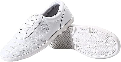 Chaussures de tai chi d'arts martiaux semelle oxford en caoutchouc classique