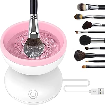 Machine de nettoyage de pinceaux de maquillage électrique, machine de nettoyage de pinceaux