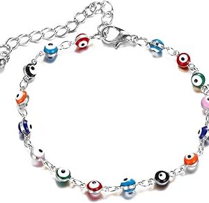 Choisissez tous les bracelets délicats contre le mauvais œil pour femmes, bracelet en chaîne contre le mauvais œil en or 14 carats pour filles, autres, autres. Diaytar Sénégal : Le plaisir d'acheter sans se priver