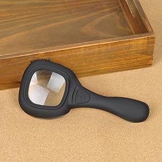 Loupe convexe bellatm avec 6 lumières led - loupe portable légère pour la lecture