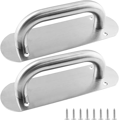 Poignée de porte à pousser prévue de 8 pouces, poignée de porte