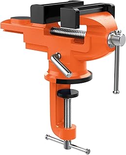 Étau de table novowire de 3 pouces, base rotative à 360 degrés, pince