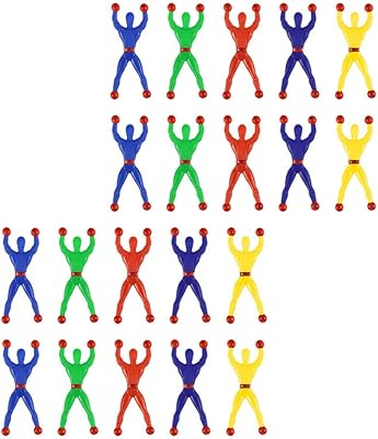 Toy&una 50 pièces jouets d'escalade murale sur chenilles pour hommes, jouets fantaisie extensibles