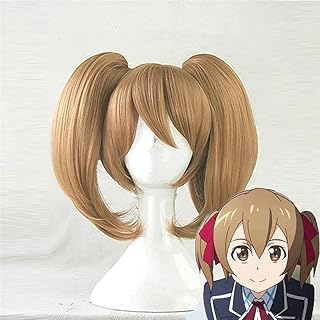 Perruque anime cosplay pour sword art online ayano keiko pour fête d'halloween jeu