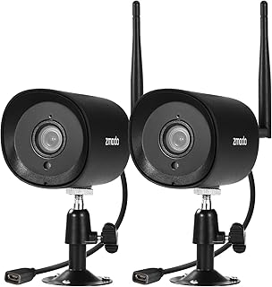 Système de caméra vidéo hd zmodo 720p pour la surveillance extérieure sans fil
