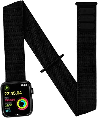 Bracelet de sport en nylon pour apple watch 49 mm 45