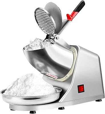 Rasoir à glace électrique cool baby, machine à cônes de neige en acier
