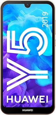 Huawei y5 (2019) smartphone, 16 go, 2 go de ram, double sim, marron