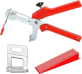 Système de nivellement de carrelage decosteo entretoises 15 mm 300 clips d'espacement