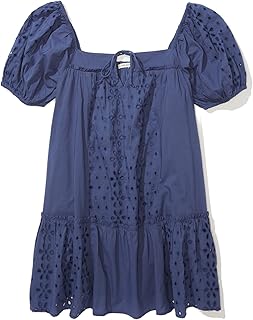 Robe babydoll courte à épaules dénudées american eagle pour femme