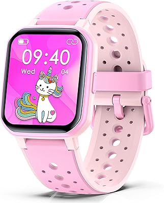 Montre de suivi d'activité pour enfants avec jeux, montre intelligente étanche ip68 pour