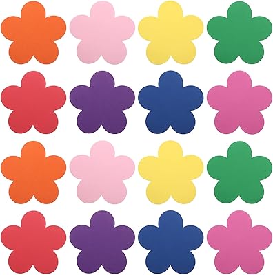 40 pièces autocollants en mousse de fleurs auto-adhésifs oliness autocollants de fleurs