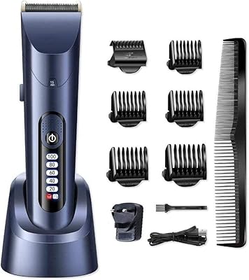 Tondeuse à cheveux multifonction lavable étanche rechargeable par usb ensemble tondeuse
