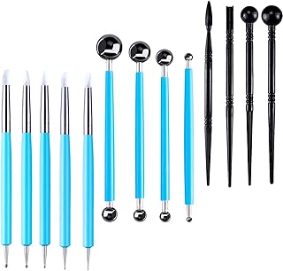 Delfino 13 pièces outils en argile polymère ensemble d'outils de sculpture